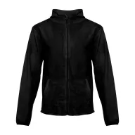   HELSINKI. Men's polar fleece jacket, Male, 100% polyester: 280 g/m², Black, L