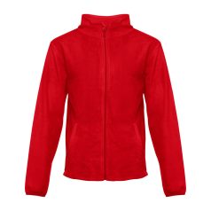   HELSINKI. Men's polar fleece jacket, Male, 100% polyester: 280 g/m², Red, L
