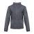 HELSINKI. Men's polar fleece jacket, Male, 100% polyester: 280 g/m², Grey, L