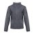 HELSINKI. Men's polar fleece jacket, Male, 100% polyester: 280 g/m², Grey, L