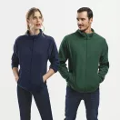 HELSINKI. Men's polar fleece jacket, Male, 100% polyester: 280 g/m², Dark green, L