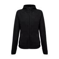   HELSINKI WOMEN. Women's polar fleece jacket, Female, 100% polyester: 280 g/m², Black, XXL