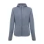 HELSINKI WOMEN. Women's polar fleece jacket, Female, 100% polyester: 280 g/m², Grey, XL