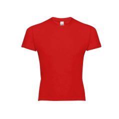   QUITO. Children's t-shirt, Kids, Jersey 100% cotton: 150 g/m², Red, 4