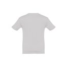 Tricou la baza gatului, Copii, maneca scurta, TH Clothes, 2401E12450, Bumbac, Gri deschis, 2