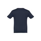 THC QUITO, Tricou pentru copii, 100% bumbac, Albastru marin, 21MAR3020, 10, Bumbac