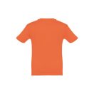 Tricou la baza gatului, Copii, maneca scurta, TH Clothes, 2401E12455, Bumbac, Rosu terracotta, 12