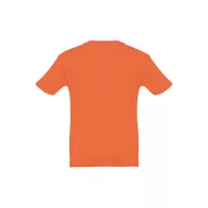   Tricou la baza gatului, Copii, maneca scurta, TH Clothes, 2401E12455, Bumbac, Rosu terracotta, 12