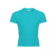   QUITO. Children's t-shirt, Kids, Jersey 100% cotton: 150 g/m², Turquoise blue, 10