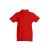 ADAM KIDS. Children's polo shirt, Kids, Piquet mesh 100% cotton: 195 g/m², Red, 12