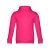 PHOENIX KIDS. Children's unisex hooded sweatshirt, Kids, 50% cotton and 50% polyester: 320 g/m², Pink, 12