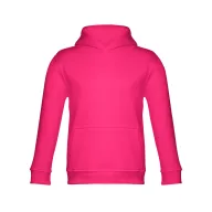   PHOENIX KIDS. Children's unisex hooded sweatshirt, Kids, 50% cotton and 50% polyester: 320 g/m², Pink, 2