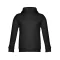 PHOENIX KIDS. Children's unisex hooded sweatshirt, Kids, 50% cotton and 50% polyester: 320 g/m², Black, 10