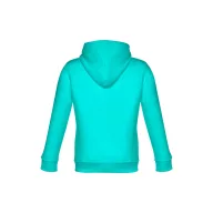   Hanorac cu gluga, Copii, TH Clothes, 2401E12492, Bumbac, Poliester, Verde turcoaz, 2