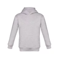   PHOENIX KIDS. Children's unisex hooded sweatshirt, Kids, 50% cotton and 50% polyester: 320 g/m², Heather light grey, 2