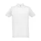BERLIN. Men's polo shirt, Male, Piquet mesh 65% polyester and 35% cotton: 200 g/m², White, XL