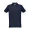 Tricou Polo, Barbati, maneca scurta, TH Clothes, 2401E12502, Bumbac, Poliester, Albastru, XS