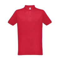   Tricou Polo Barbati, 42FEB234639, THC Berlin, Bumbac, Poliester, Masculin, Rosu, XL
