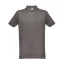 BERLIN. Men's polo shirt, Male, Piquet mesh 65% polyester and 35% cotton: 200 g/m², Grey, M