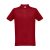 BERLIN. Men's polo shirt, Male, Piquet mesh 65% polyester and 35% cotton: 200 g/m², Burgundy, L