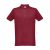 Tricou Polo, Barbati, maneca scurta, THClothes, 2401E12506, Bumbac, Poliester, Burgundy, XS