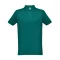 BERLIN. Men's polo shirt, Male, Piquet mesh 65% polyester and 35% cotton: 200 g/m², Dark green, S