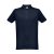 Tricou Polo, Barbati, maneca scurta, THClothes, 2401E12508, Bumbac, Poliester, Albastru marin, XS