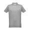 Tricou polo barbati, 22FEB2071, L, masculin, Bumbac, Poliester, Gri