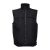 STOCKHOLM. Workwear padded bodywarmer, Unisex, 100% polyester, Black, L