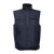 STOCKHOLM. Workwear padded bodywarmer, Unisex, 100% polyester, Navy blue, 3XL