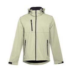   Jacheta Barbati, TH Clothes, 2401E12513, Bumbac, Spandex, Verde pastelat, XL