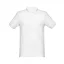 MONACO. Men's polo shirt, Male, Piquet mesh 100% cotton: 240 g/m², White, L