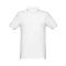 MONACO. Men's polo shirt, Male, Piquet mesh 100% cotton: 240 g/m², White, M