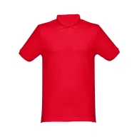   MONACO. Men's polo shirt, Male, Piquet mesh 100% cotton: 240 g/m². Colour 56: 85% cotton/15% viscose, Red, XXL