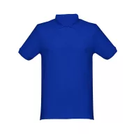   MONACO. Men's polo shirt, Male, Piquet mesh 100% cotton: 240 g/m². Colour 56: 85% cotton/15% viscose, Royal blue, XL