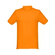   Tricou polo barbati, 22FEB2123, L, masculin, Bumbac, Portocaliu