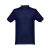 MONACO. Men's polo shirt, Male, Piquet mesh 100% cotton: 240 g/m². Colour 56: 85% cotton/15% viscose, Navy blue, L