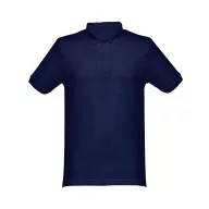   MONACO. Men's polo shirt, Male, Piquet mesh 100% cotton: 240 g/m². Colour 56: 85% cotton/15% viscose, Navy blue, XL