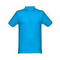   Tricou polo barbati, 22FEB2103, L, masculin, Bumbac, Albastru