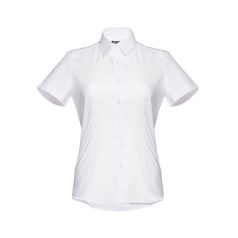   LONDON WOMEN. Women's oxford shirt, Female, 70% cotton and 30% polyester: 130 g/m², White, L