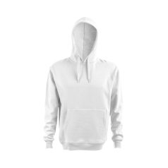   PHOENIX. Unisex hooded sweatshirt, Unisex, 50% cotton and 50% polyester: 320 g/m², White, XXL