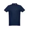THC DHAKA, Tricou polo pentru barbati, Albastru, XL, 21MAR3581, XL, Bumbac