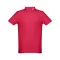 Tricou polo barbati, 22FEB2091, L, masculin, Bumbac, Rosu