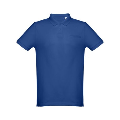 Tricou polo barbati, 22FEB2087, M, masculin, Bumbac, Albastru