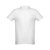 DHAKA. Men's polo shirt, Male, Piquet mesh 100% cotton: 195 g/m², White, L