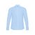 BATALHA. Men's poplin shirt, Male, 35% cotton and 65% polyester: 115 g/m², Light blue, L