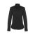 BATALHA WOMEN. Women's poplin shirt, Female, 35% cotton and 65% polyester: 115 g/m², Black, L