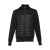 SKOPJE. Men's hooded jacket, Male, Polyester 300T (95% polyester and 5% spandex): 150 g/m², Black, L