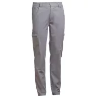   TALLINN. Men's workwear trousers, Male, 98% cotton and 2% spandex: 240 g/m², Grey, L