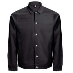   BRATISLAVA. Men's workwear jacket, Male, 98% cotton and 2% spandex: 240 g/m², Black, L